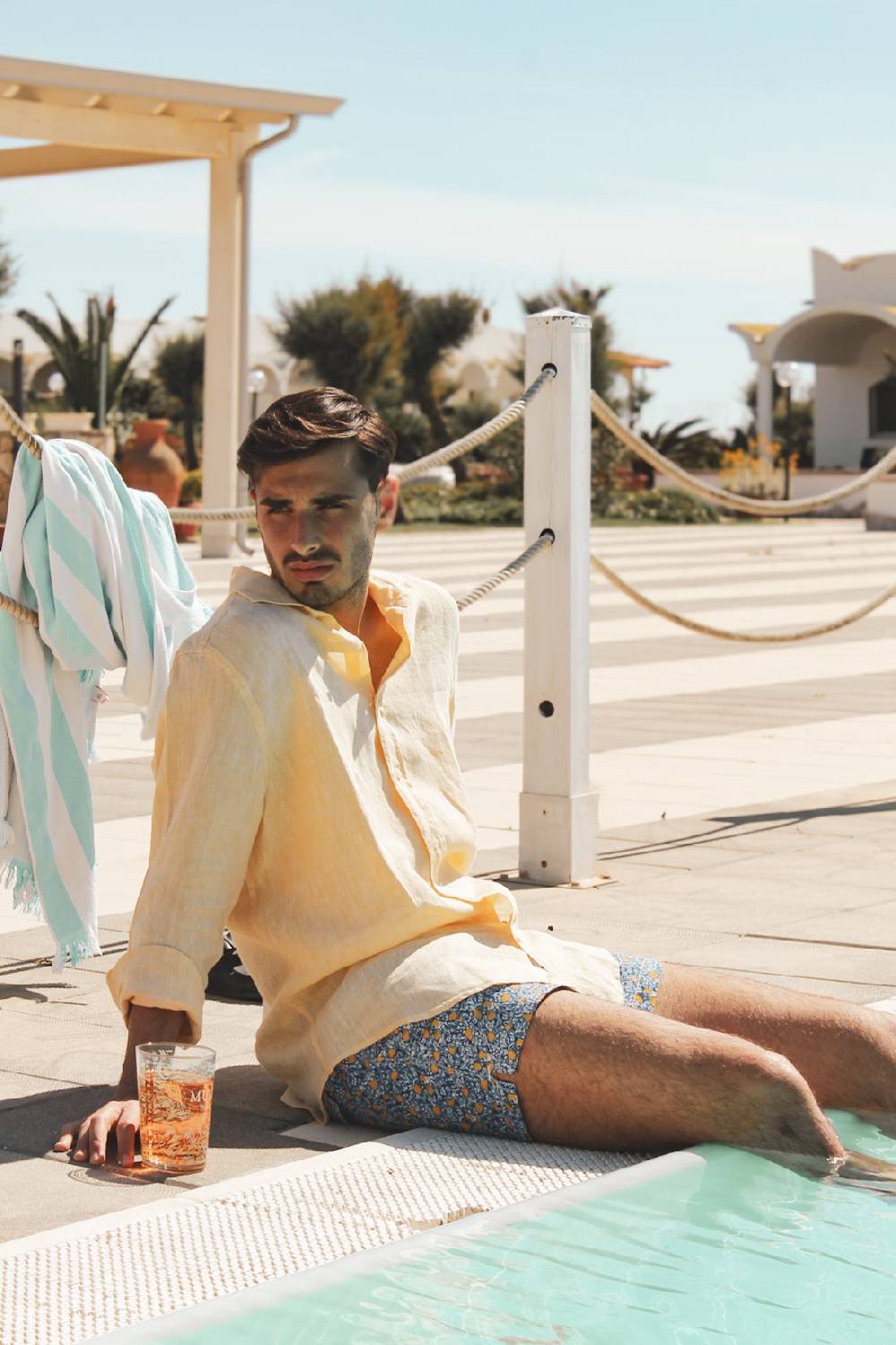Portofiori CAMICIA PURO LINO Hotsell