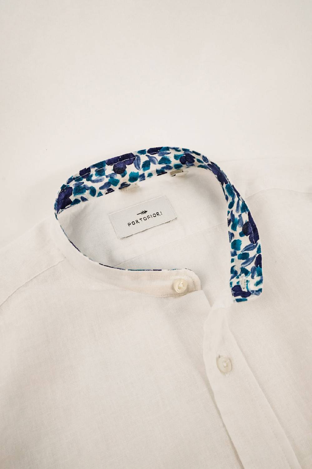 Portofiori CAMICIA KOREA MISTO LINO Vendita Economica