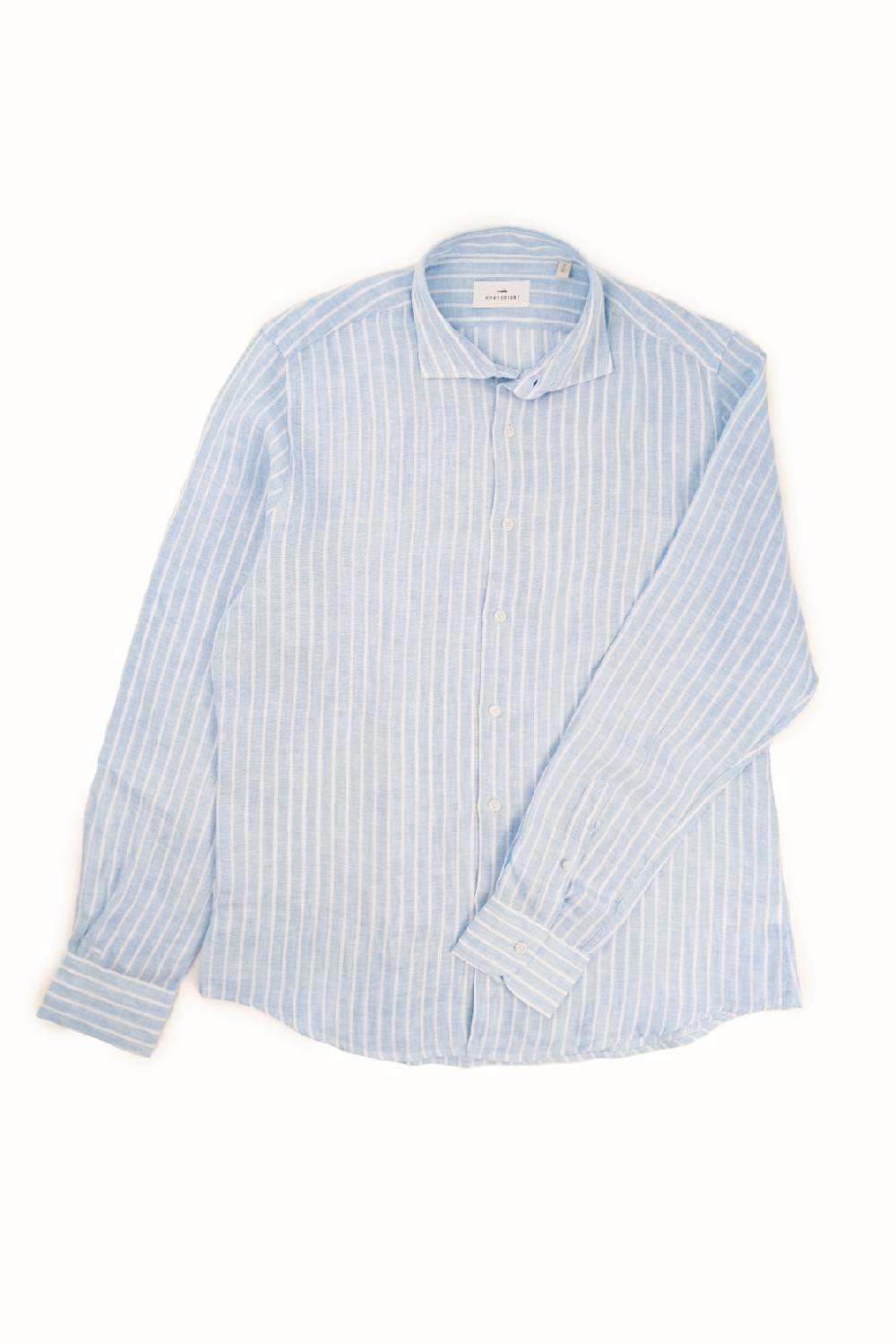 Portofiori CAMICIA RIGATA PURO LINO 2025