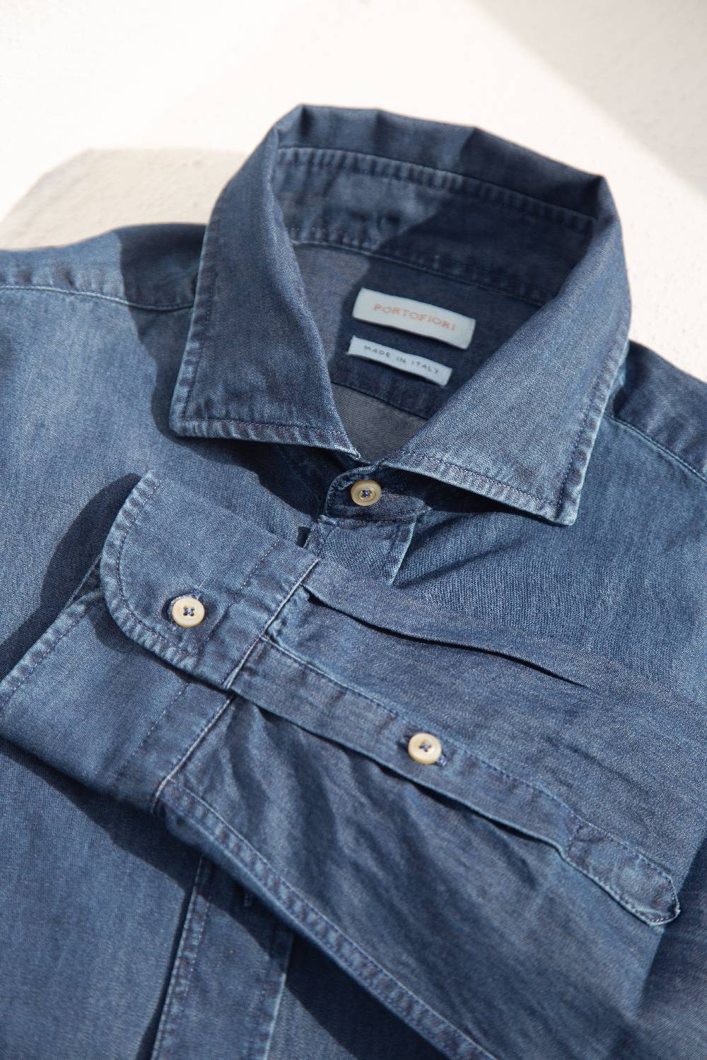 Portofiori CAMICIA DENIM Vendita Calda