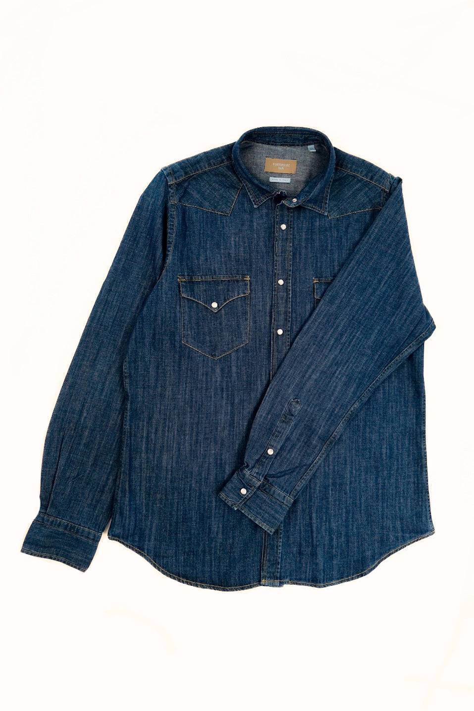 Portofiori CAMICIA DENIM TEXANA Sottocosto
