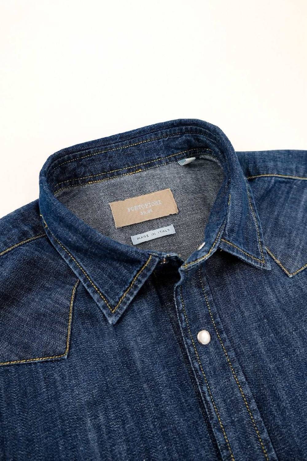 Portofiori CAMICIA DENIM TEXANA Sottocosto