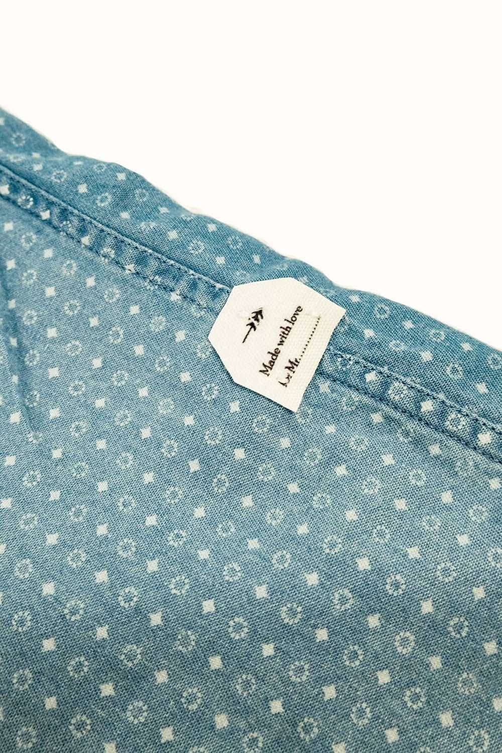 Portofiori CAMICIA DENIM STAMPATA Convenienza
