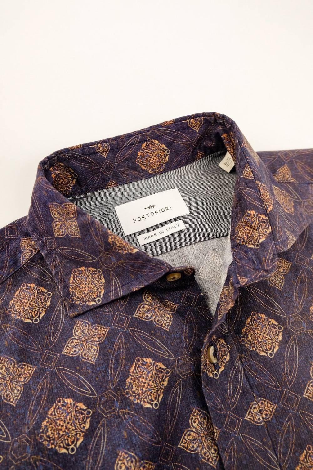 Portofiori CAMICIA FANTASIA COTONE Saldi