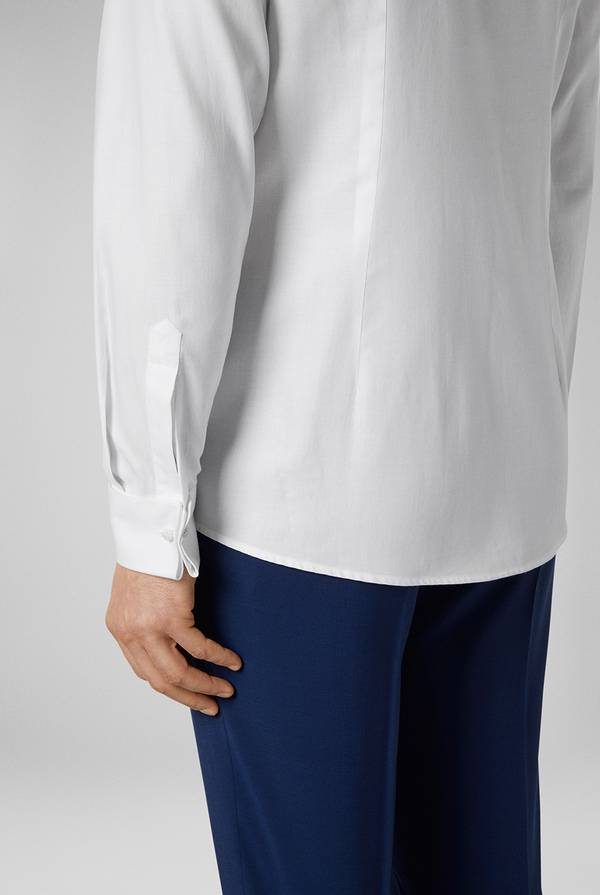 Pull Pal Zileri Camicia in puro cotone della linea Cerimonia con micro disegnature Economico