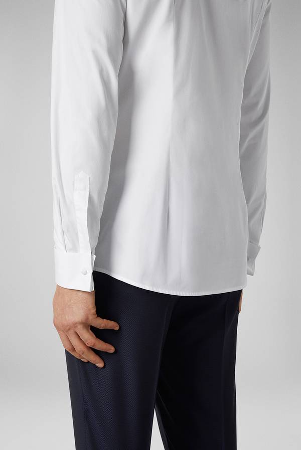 Pull Pal Zileri Camicia in puro cotone della linea Cerimonia con collo ad ala Outlet