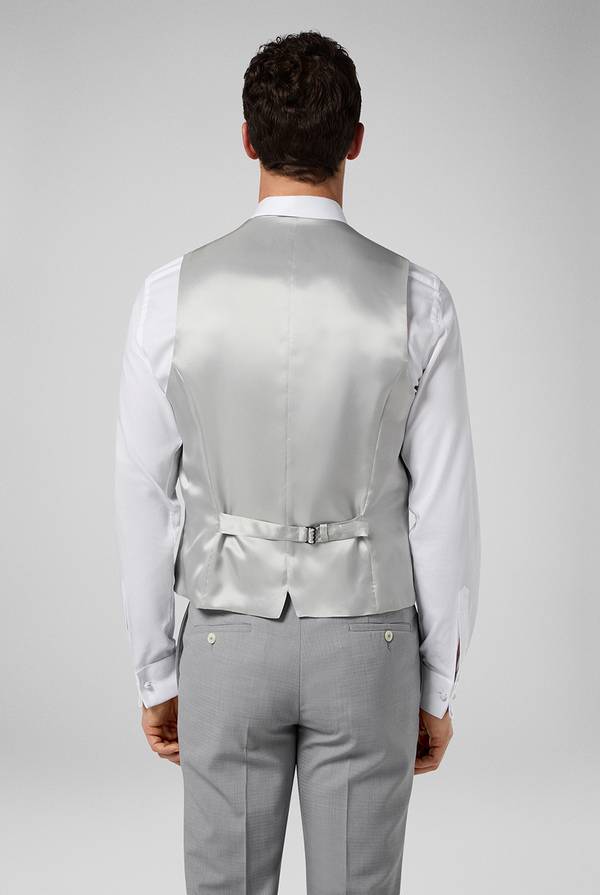 Pull Pal Zileri Gilet in satin della linea Cerimonia In Vendita