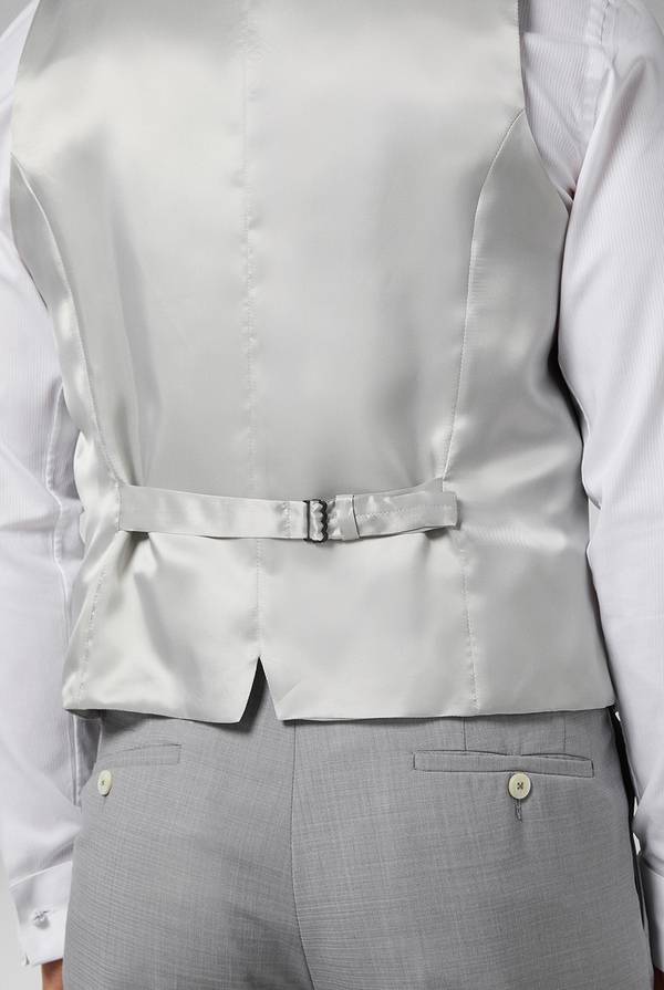 Pull Pal Zileri Gilet in satin della linea Cerimonia In Vendita
