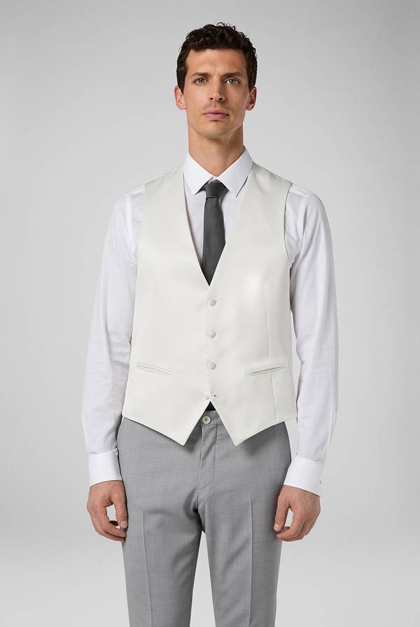 Pull Pal Zileri Gilet in satin della linea Cerimonia Saldi