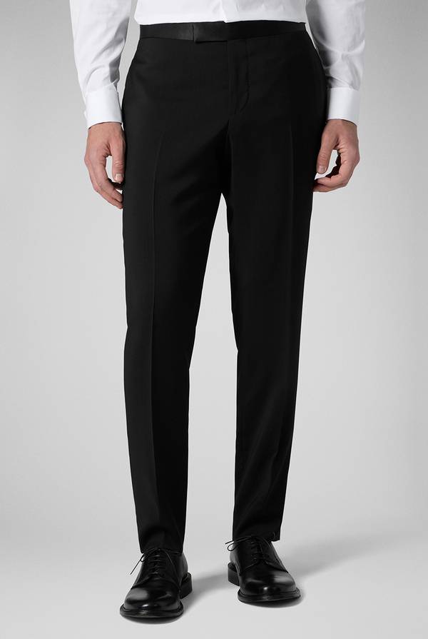 Pull Pal Zileri Pantalone classico con banda in raso in vita Negozio