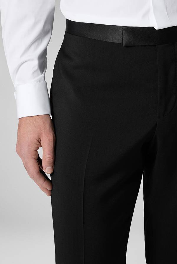 Pull Pal Zileri Pantalone classico con banda in raso in vita Negozio