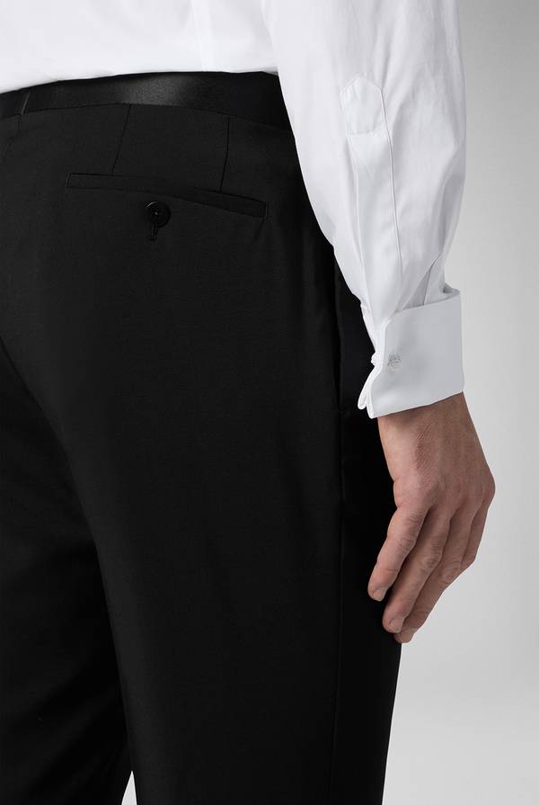 Pull Pal Zileri Pantalone classico con banda in raso in vita Negozio