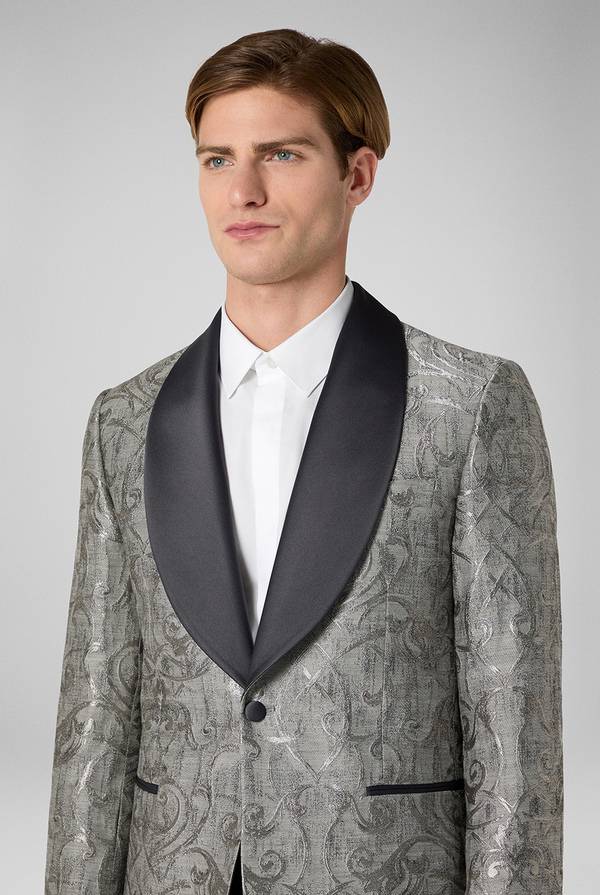 Pull Pal Zileri Giacca smoking damascata In Saldo