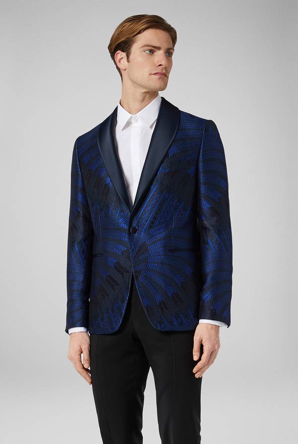 Pull Pal Zileri Giacca smoking con motivo jacquard Moda