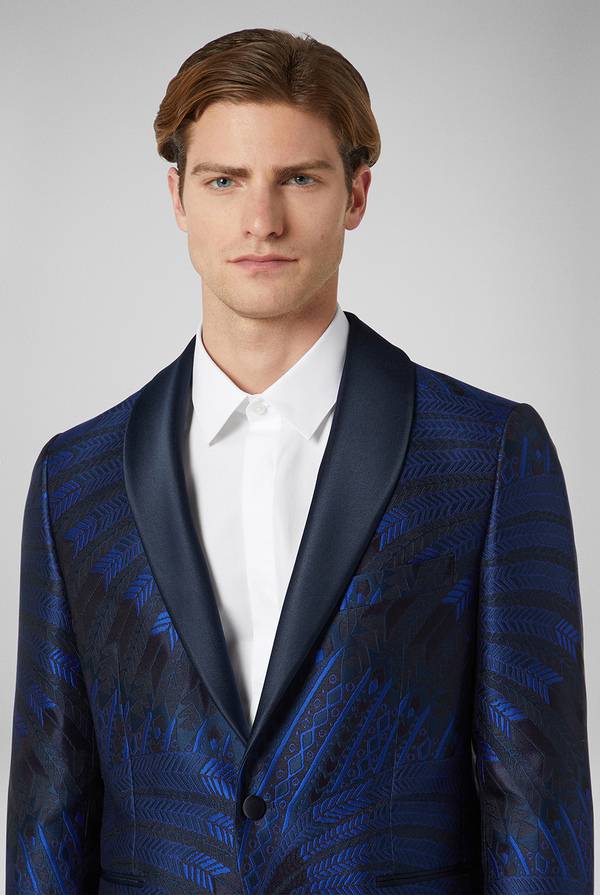 Pull Pal Zileri Giacca smoking con motivo jacquard Moda