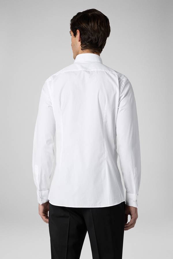 Pull Pal Zileri Camicia Cerimonia bianca con collo smoking Promozione