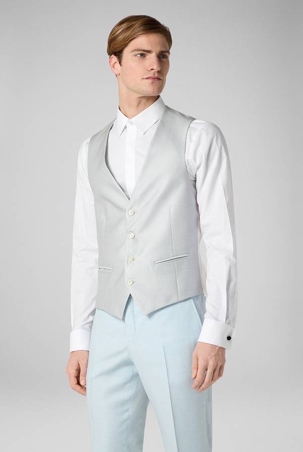 Pull Pal Zileri Gilet Cerimonia con lavorazione jacquard Pezzi Unici