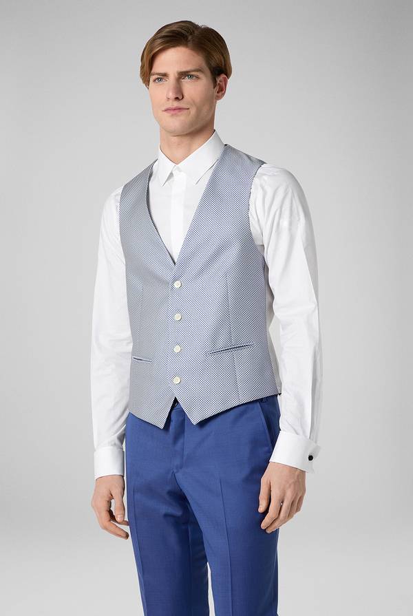 Pull Pal Zileri Gilet Cerimonia con lavorazione jacquard Negozi Online
