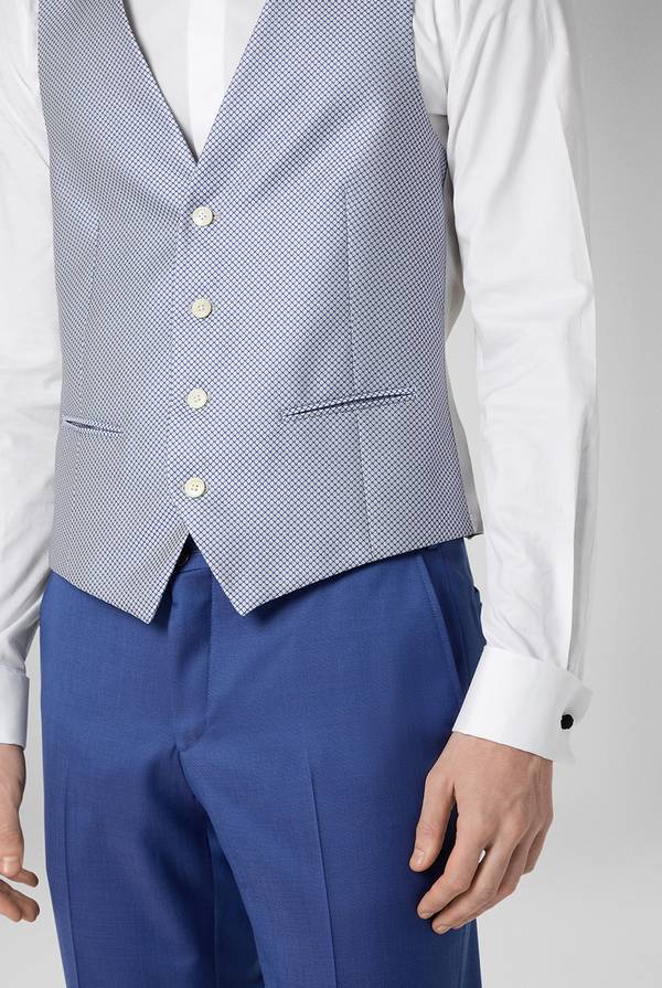 Pull Pal Zileri Gilet Cerimonia con lavorazione jacquard Negozi Online