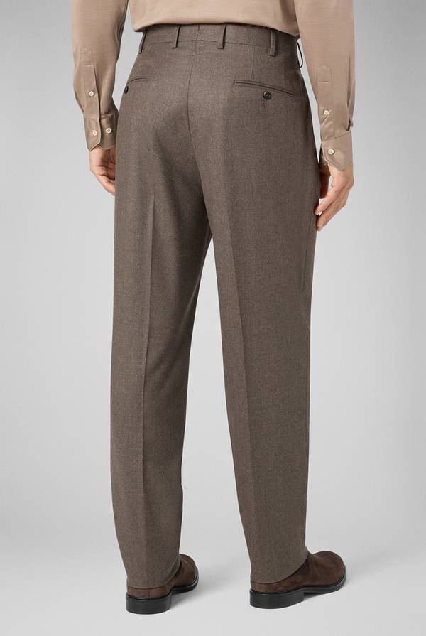 Pull Pal Zileri Pantaloni doppia pince in pura lana Economico
