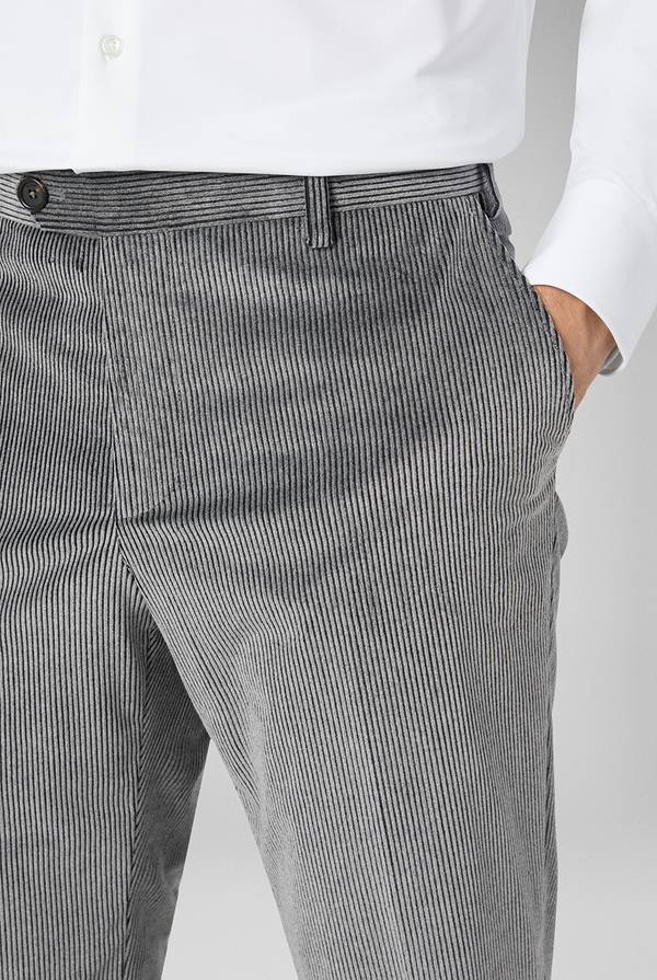 Pull Pal Zileri Pantaloni in velluto corduroy e lana Hotsell
