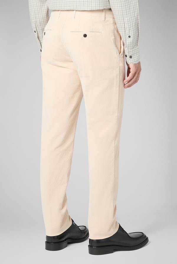 Pull Pal Zileri Pantaloni chino tinti in capo in cotone corduroy In Saldo