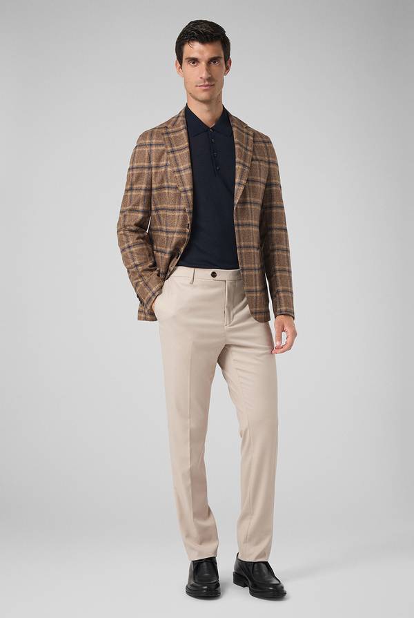 Pull Pal Zileri Pantaloni chino in tencel stretch 2025