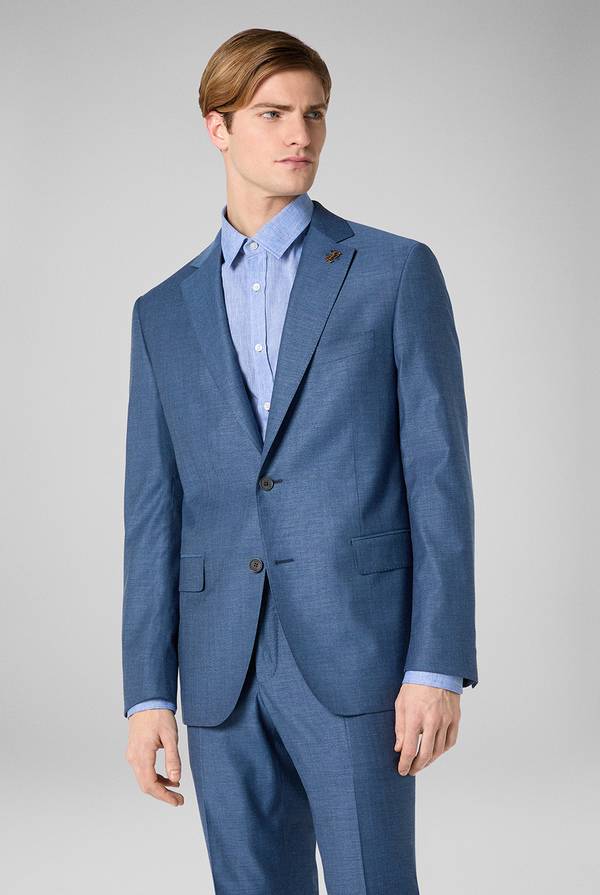 Pull Pal Zileri Abito Vicenza in lana e viscosa stretch Nuovo