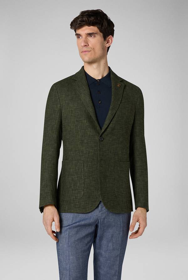 Pull Pal Zileri Giacca Brera in misto lana, cotone e nylon Soddisfazione Garantita