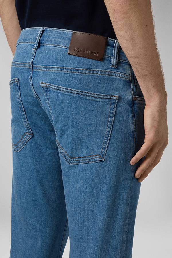 Pull Pal Zileri Denim 5 tasche effetto delavè Negozi Online