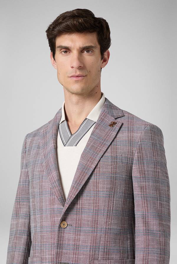 Pull Pal Zileri Giacca Palladio in lana, cotone e lino Prezzo Ridotto