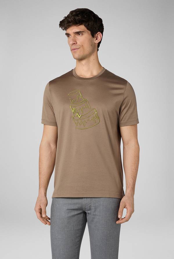 Pull Pal Zileri Tshirt con lavorazione a ricami Offerta
