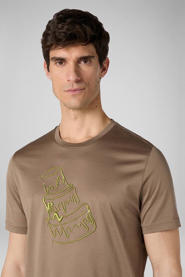 Pull Pal Zileri Tshirt con lavorazione a ricami Offerta
