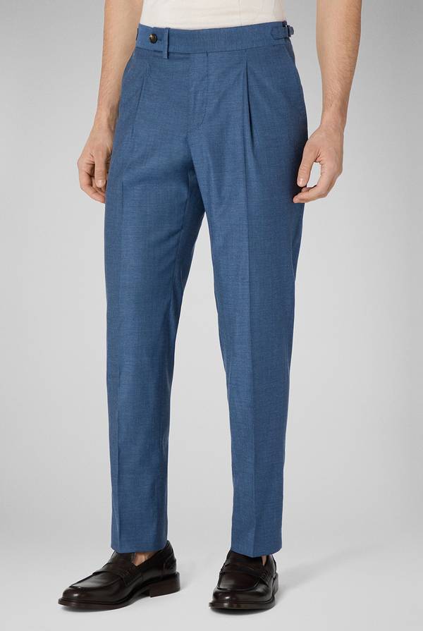 Pull Pal Zileri Pantalone in lana e bamboo Economico