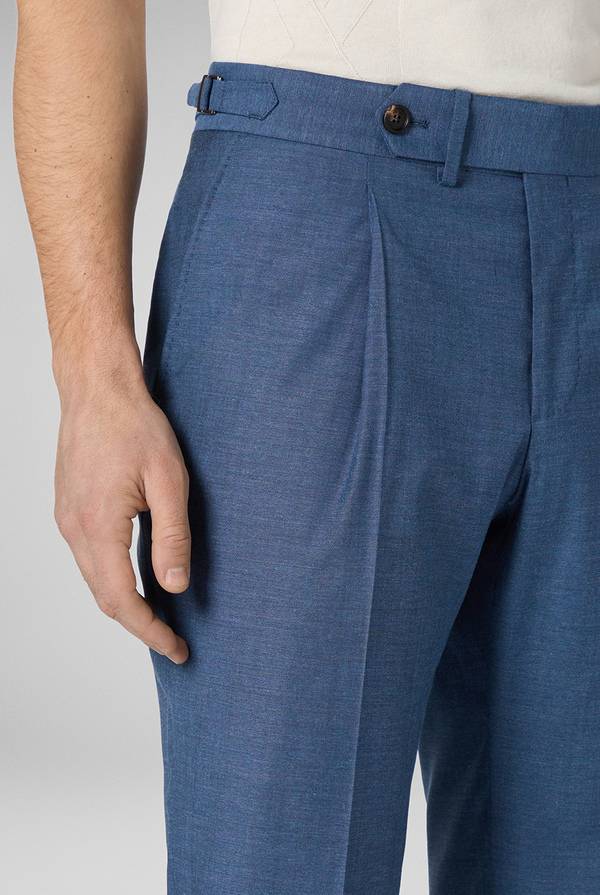 Pull Pal Zileri Pantalone in lana e bamboo Economico