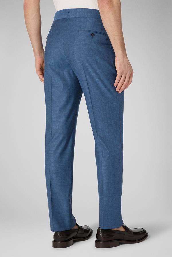 Pull Pal Zileri Pantalone in lana e bamboo Economico