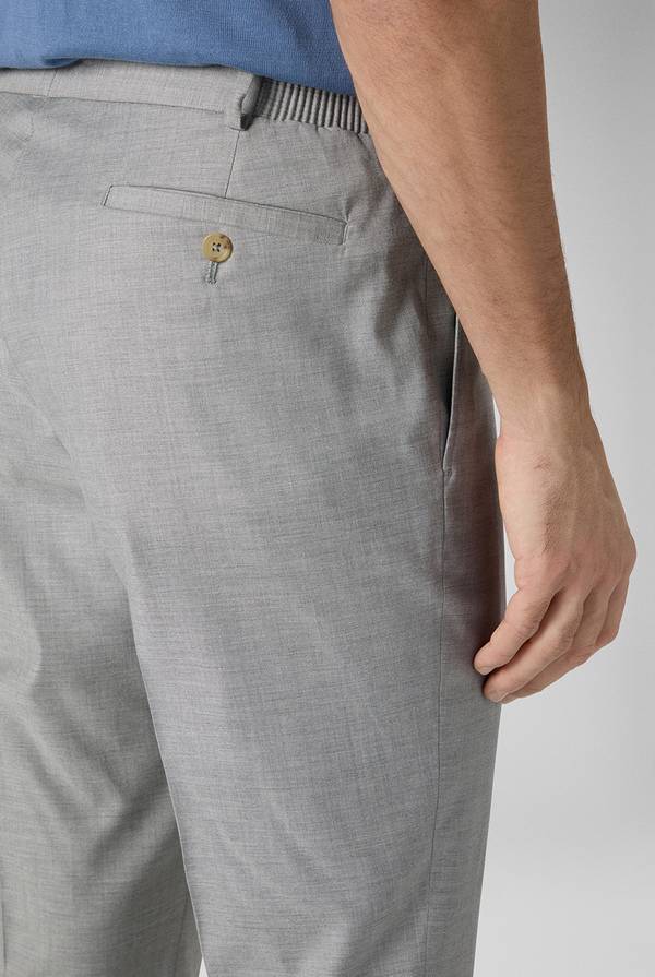 Pull Pal Zileri Pantalone classico in lana e bamboo Online