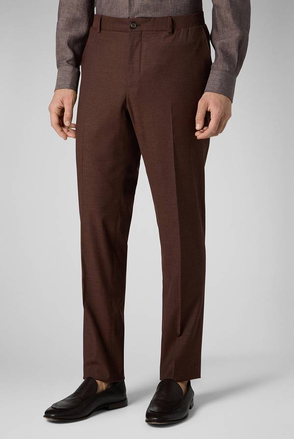 Pull Pal Zileri Pantalone classico in lana e bamboo Outlet