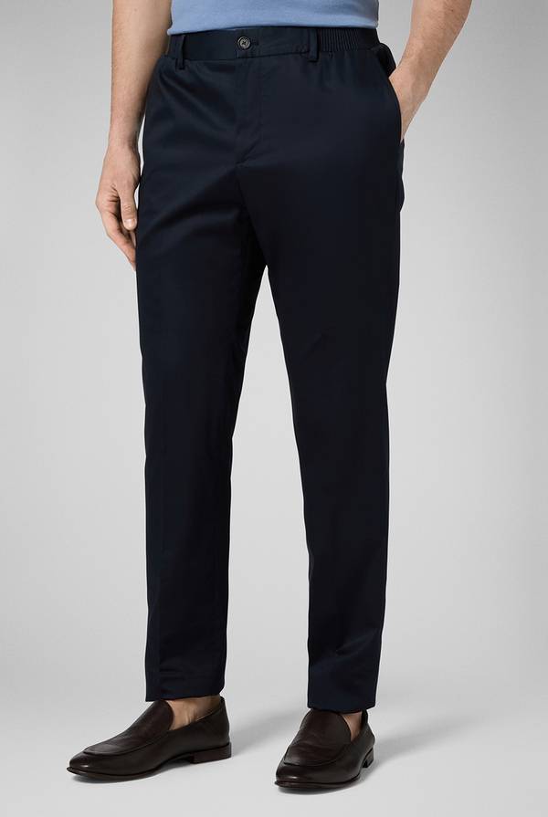 Pull Pal Zileri Pantalone in cotone e tencel stretch Saldi