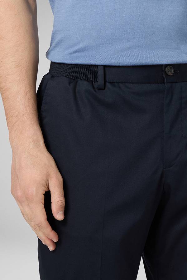 Pull Pal Zileri Pantalone in cotone e tencel stretch Saldi
