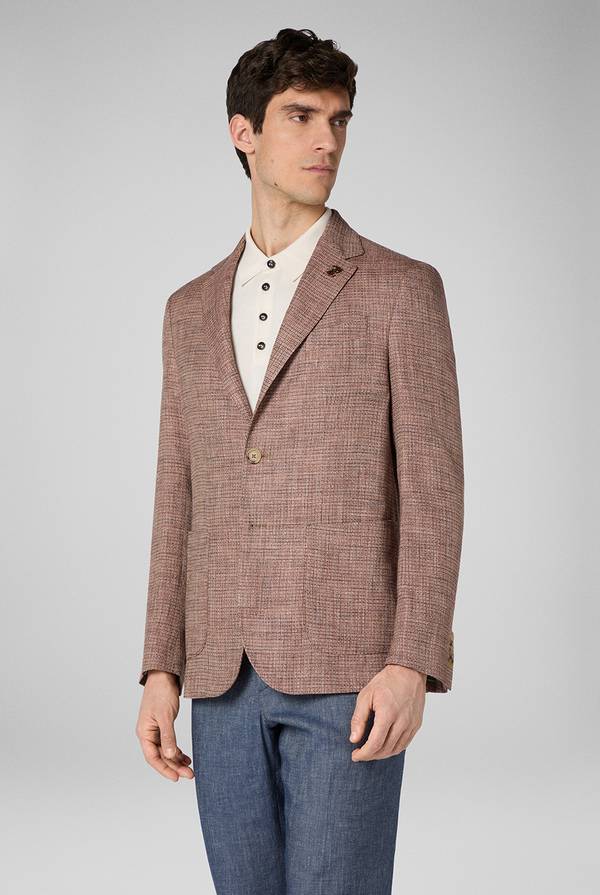 Pull Pal Zileri Giacca Brera con lavorazione a maglia Spedizione Gratuita