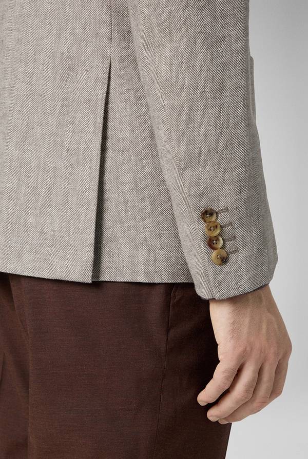 Pull Pal Zileri Giacca Brera in lino e cotone Negozi Online