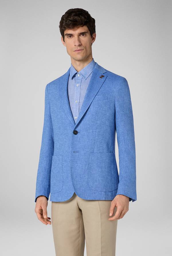 Pull Pal Zileri Giacca Brera in lino e cotone Offerta