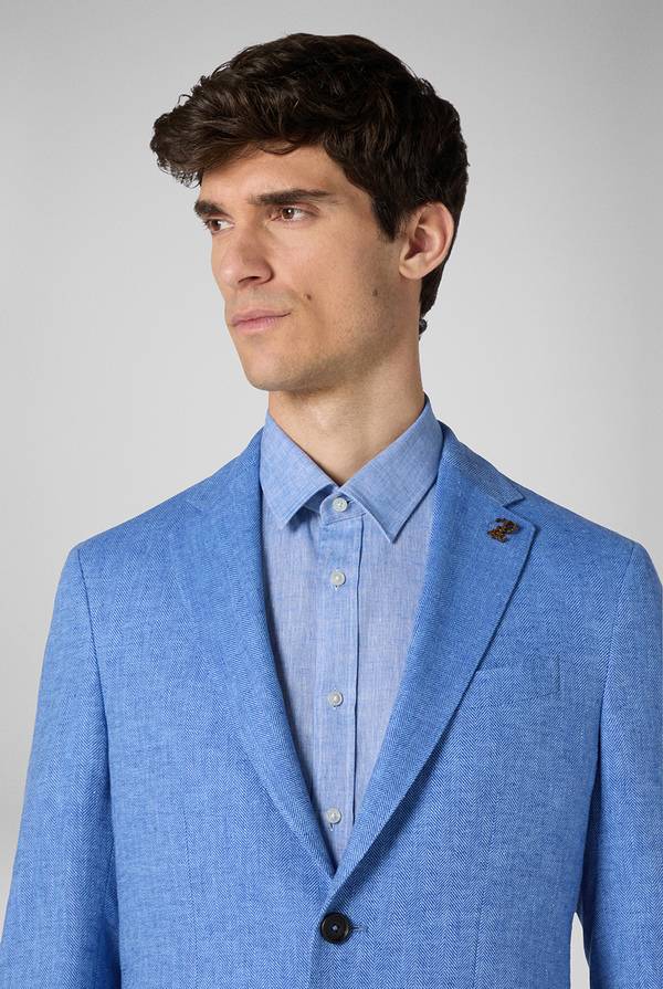 Pull Pal Zileri Giacca Brera in lino e cotone Offerta