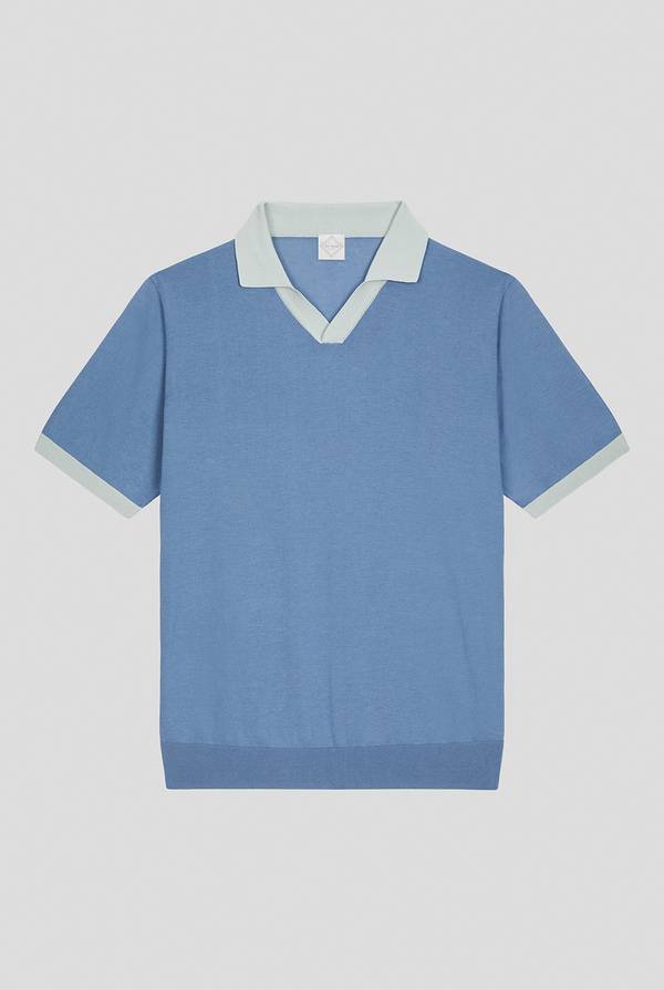 Pull Pal Zileri Polo a maniche corte con scollo a V Vendita Calda