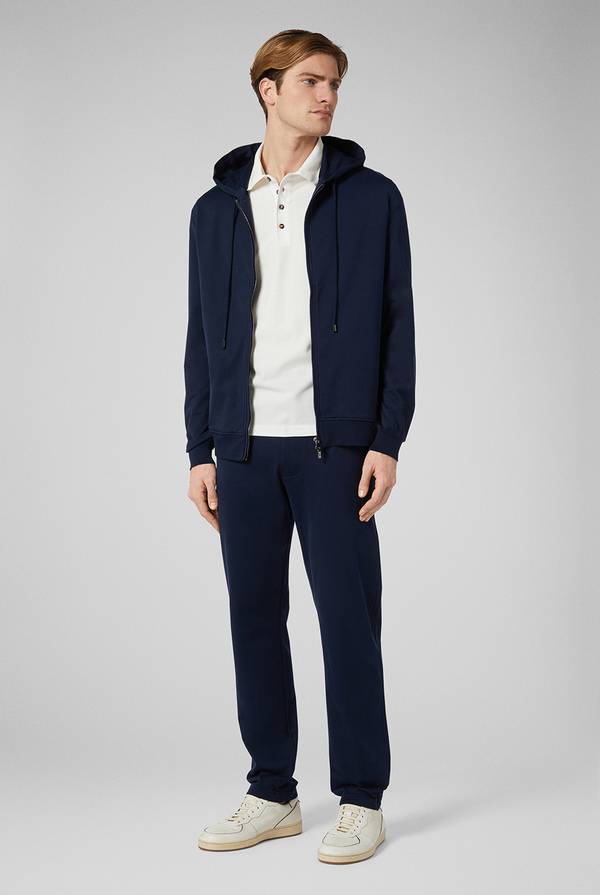 Pull Pal Zileri Felpa con cappuccio in puro cotone Rilascio limitato