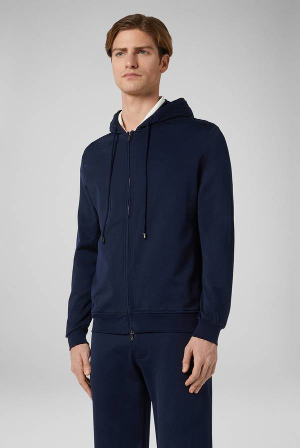 Pull Pal Zileri Felpa con cappuccio in puro cotone Rilascio limitato