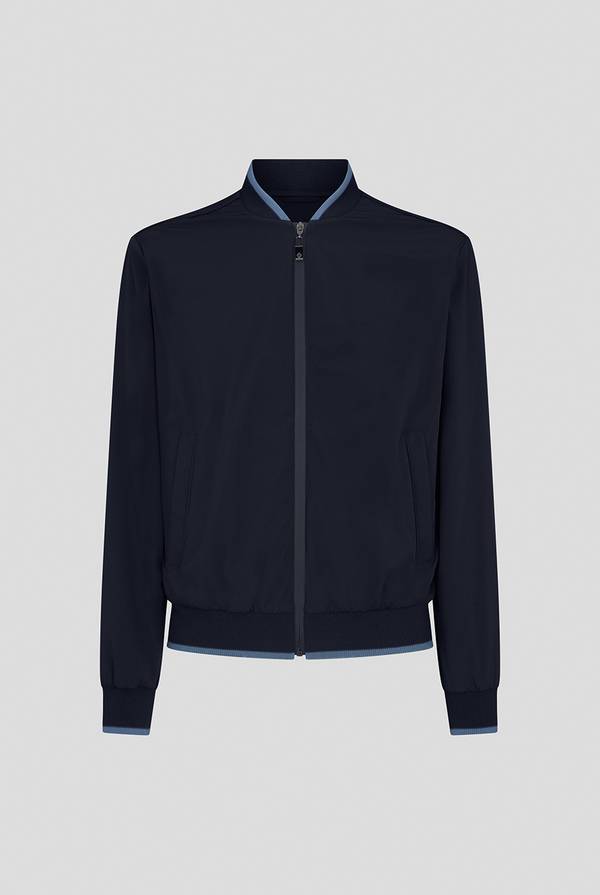 Pull Pal Zileri Bomber in soft shell color tortora Nuova