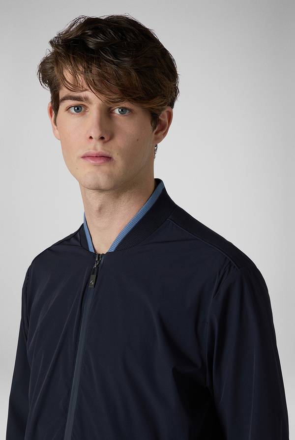 Pull Pal Zileri Bomber in soft shell color tortora Nuova