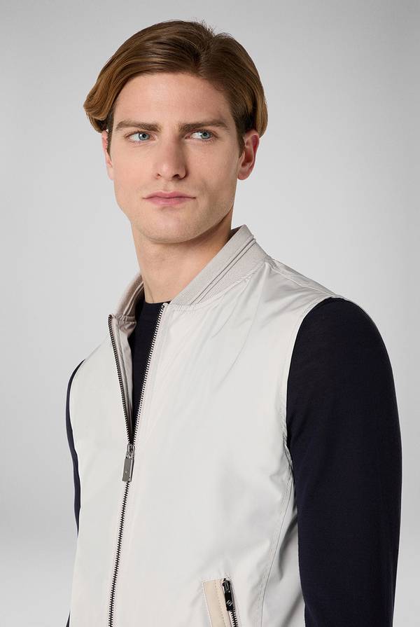Pull Pal Zileri Outerwear gilet in nylon ultra leggero Italy